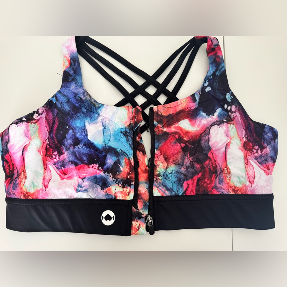 Vibrant Abstract Women's Bra